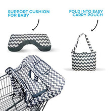 Load image into Gallery viewer, BabysDrive Shopping Cart Cover for Baby, with Cushion Included, High Chair Cover, Large Size, Loaded with Baby-Friendly Features, Fits All Shopping Carts
