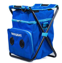 Load image into Gallery viewer, Bud Light Beach/Tailgate/Picnic Chair &amp; Insulated Cooler Bag with Built in Rechargeable Bluetooth Speaker
