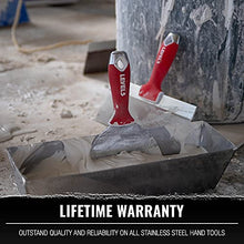 Load image into Gallery viewer, Drywall Hand Tool Kit, Stainless Steel - LEVEL5 | Joint/Taping Knives + 14" Mud Pan | Soft-Grip Handles | Pro-Grade | 5-600
