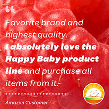 Load image into Gallery viewer, Happy Baby Organics Clearly Crafted Stage 2 Baby Food, Bananas, Raspberries &amp; Oats, 4 Ounce Pouch (Pack of 16) packaging may vary
