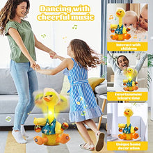Load image into Gallery viewer, LUKETURE Dancing Duck, Duck Toy, Talking Toy Repeats What You Say, Dancing Singing Duck Plush, Electric Funny Duck Stuffed Animal for Baby Toys, Easter Gifts for Infants
