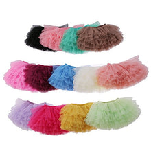 Load image into Gallery viewer, elamccor Tutu Skirt for Baby Girl Toddler 6 Layered Tulle Skirts, Watermelon Pink, 3-4T
