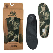 Load image into Gallery viewer, Powerstep unisex adult PowerstepÂ Journeyâ„¢ Hiker Insoles Athletic Sandal, Camo, 9-9.5 Women 7-7.5 Men US
