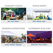Load image into Gallery viewer, ABCCANOPY Heavy Duty Ez Pop up Canopy Tent with Sidewalls 10x15, Red
