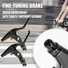 Load image into Gallery viewer, Timoo Bike Brake Levers Aluminum Alloy Bicycle Brake Handle for Mountain Bike, Road Bike, Folding Bike, MTB, 2.2cm Diameter, Black
