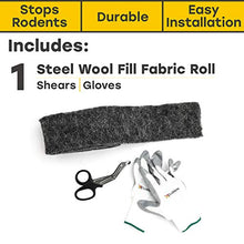 Load image into Gallery viewer, Xcluder Rodent Control Fill Fabric; Large DIY Kit; Steel Wool Blend; Protect Commercial &amp; Residential Properties from Rats and Mice (162758A)
