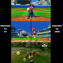 Load image into Gallery viewer, HDMI Converter for SNES &amp; SFC/NGC Console,SNES to HDMI Converter,Support HDMI 4:3/16:9 Switch can be Adjusted Support N64 /NGC/SNES
