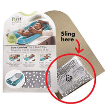 Load image into Gallery viewer, The First Years Sure Comfort Deluxe Newborn to Toddler Tub, Teal
