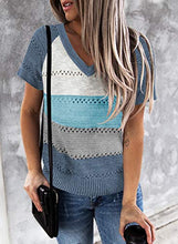 Load image into Gallery viewer, Biucly Womens Sexy Summer Tank Tops Scoop Neck Knit Cami Top Loose Sleeveless Blouse Shirts for Women,US 12-14(L),White,Sky Blue,Grey,Light Blue
