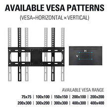 Load image into Gallery viewer, Mounting Dream TV Mount Full Motion TV Wall Mounts for 26-55 Inch Flat Screen TV, Wall Mount TV Bracket with Dual Arms, Max VESA 400x400mm and 99 LBS, Fits 16", 18", 24" Studs MD2380-24K TV Mounts
