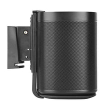Load image into Gallery viewer, Eximus Speaker Wall Mount Bracket for Sonos One, Sonos One SL and Sonos Play:1 - Adjustable Tilt and Swivel for Optimal Audio Quality- Black Finish (Mounting Hardware Included)

