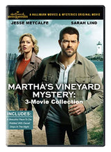 Load image into Gallery viewer, Martha's Vineyard Mystery 3-Movie Collection: A Beautiful Place To Die, Riddled With Deceit &amp; Ships In The Night
