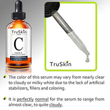 Load image into Gallery viewer, TruSkin Vitamin C Serum for Face with Hyaluronic Acid, Vitamin E, Witch Hazel, Large Bottle 2 fl oz
