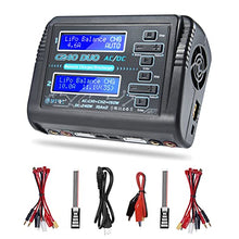 Load image into Gallery viewer, LiPo Battery Charger Dual RC LiPo Charger AC150W DC240W 10A C240 Balance Battery Chargers Discharger for 1-6S LiPo Li-ion Life LiHV 1-15S NiCd NiMH PB Smart Battery RC Car
