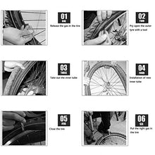 Load image into Gallery viewer, AR-PRO 18" x 1.75/1.95/2.125 Bike Replacement Inner Tubes with Schrader Valve 32mm for Road/Mountain Bikes with Tire Size of 18 Inch and 1.95 Wide (2 Inner Tubes)
