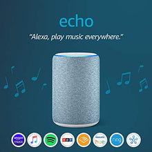 Load image into Gallery viewer, Echo (3rd Gen) - Smart speaker with Alexa - Twilight Blue
