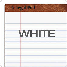 Load image into Gallery viewer, TOPS The Legal Pad Writing Pads, 8-1/2 x 11-3/4, Legal Rule, 50 Sheets, 12 Pack (7533)
