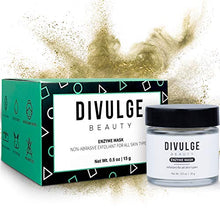 Load image into Gallery viewer, Exfoliating Enzyme Face Mask for Acne and Sensitive Skin - Moisturizing Facial Exfoliant Treatment for Dull Dry Skin, Dark Spots, Blackheads, Acne
