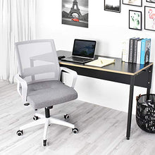 Load image into Gallery viewer, NEO CHAIR Office Chair Ergonomic Desk Chair Mesh Computer Chair Lumbar Support Modern Executive Adjustable Rolling Swivel Chair Comfortable Mid Black Task Home Office Chair, Grey
