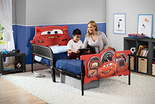Load image into Gallery viewer, Delta Children Plastic 3D-Footboard Twin Bed, Disney/Pixar Cars
