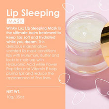 Load image into Gallery viewer, Winky Lux Lip Sleeping Mask | Overnight Moisturizer Treatment with Murumuru Butter, Hyaluronic Acid &amp; Peptides
