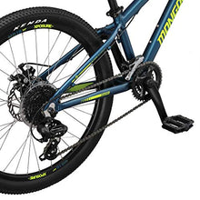 Load image into Gallery viewer, Mongoose Switchback Kids Mountain Bike, Navy Blue, 20-Inch Wheels
