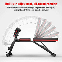 Load image into Gallery viewer, Adjustable Weight Bench for Full Body Workout Multi-Purpose Utility 7 Adjustable Angles Weight Bench Foldable Flat Bench Press for Home Gym
