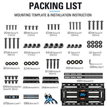 Load image into Gallery viewer, Mounting Dream TV Mount Full Motion TV Wall Mounts for 26-55 Inch Flat Screen TV, Wall Mount TV Bracket with Dual Arms, Max VESA 400x400mm and 99 LBS, Fits 16", 18", 24" Studs MD2380-24K TV Mounts
