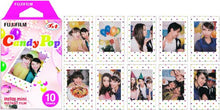 Load image into Gallery viewer, Fujifilm Instax Mini Instant Film Bundle, Candy Pop, Stained Glass, Stripe, Shiny Star, Single Pack, 50 Sheets
