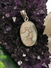Load image into Gallery viewer, Beautiful rhodochrosite pendant in 925 sterling silver - gemstone/crystal gift |Mother's Day/engagement/wedding/anniversary/birthday gift
