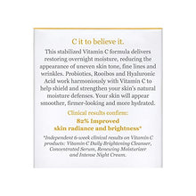 Load image into Gallery viewer, DERMA E Vitamin C Intense Night Cream – Brightening and Hydrating Facial Skin Renewing Cream – Anti-Aging Overnight Facial Moisturizer 2 oz
