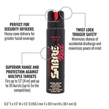 Load image into Gallery viewer, SABRE Magnum 120 Pepper Spray, 35 Bursts, 12-Foot (4-Meter) Range, Extra Large 122 Gram Canister, Wide Cone Spray Pattern, UV Marking Dye, Twist Lock Safety
