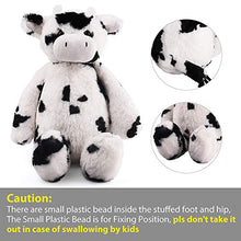 Load image into Gallery viewer, Large Cow Stuffed Animals, 16 inch Tubbie Wubbie Cow Plush Toy for Baby, White and Black
