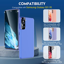 Load image into Gallery viewer, [3+2 Pack] UniqueMe Compatible with Samsung Galaxy S21 FE 5G (Not for Samsung Galaxy S21) Screen Protector Tempered Glass and Camera Lens Protector [Easy Installation Frame] HD Clear [Anti-Scratch]
