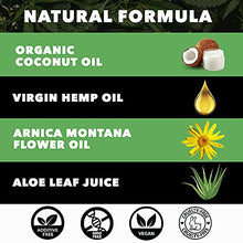 Load image into Gallery viewer, Hemp Cream - Made in USA - 8 fl oz - with Arnica &amp; Hemp Extract - Hemp Oil Cream - Skin, Back, Muscles &amp; Shoulder
