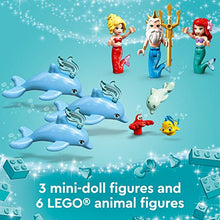 Load image into Gallery viewer, LEGO Disney Ariel's Underwater Palace 43207 Building Kit; A Fun Mermaid Princess Buildable Toy for Kids Aged 6+ (498 Pieces)
