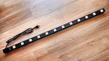 Load image into Gallery viewer, Opentron OT4126 Metal Surge Protector Power Strip Extension Cord 4 Feet 12 Outlet 6 Feet Power Cord
