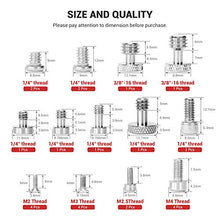 Load image into Gallery viewer, SmallRig Camera Screw Set,26 Pcs Screw Set for Camera Accessories AAK2326
