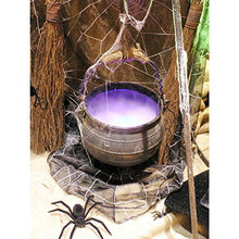 Load image into Gallery viewer, Halloween Party Mist Maker,Ultrasonic Mist Maker Fogger with Waterproof Frame 12 LED Red Yellow and Blue Light Flashes For Halloween Decoration Water Fountain Pond Fogger and Rockery Fishtank Vase Bir
