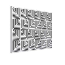 Load image into Gallery viewer, Umbra Trigon, Wall Mounted Bulletin Board, Magnetic Board, and Message Board, White
