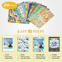 Load image into Gallery viewer, Fujifilm Instax Mini 9 Instant Film Camera (Ice Blue) - Fujifilm Instax Mini Instant Film, Twin Pack - Fujifilm Instax Mini Rainbow Film - Case for Fuji Mini Camera – Fuji Instax Accessory Bundle
