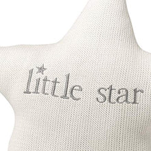 Load image into Gallery viewer, Lillian Rose White Star and Gray Moon Nursery Pillow Set

