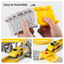Load image into Gallery viewer, iHaHa 236 PCS Construction Toys Race Tracks for Boys Kids Toys, 6 PCS Construction Car and Flexible Track Playset Create A Engineering Road for 3 4 5 6 Year Old Boys Girls Toys
