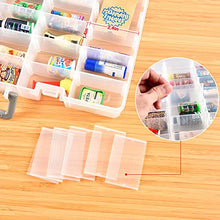 Load image into Gallery viewer, ADAME Collector Case Compatible with Mini Brands 5 Surprise Series 1 2 3 Mystery Capsule Real Miniature Collectible Toy Shopkins Littles Mart Toys Storage Organizer Container(Box Only)
