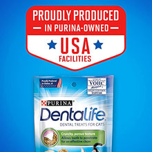 Load image into Gallery viewer, Purina DentaLife Made in USA Facilities Cat Dental Treats, Tasty Chicken Flavor - (10) 1.8 oz. Pouches
