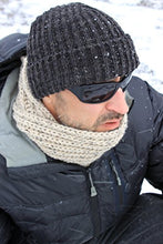 Load image into Gallery viewer, Icebox Knitting Dohm Otto Coal Winter Wool Hat Skull Cap Beanie for Men and Women, Medium-Large
