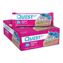 Load image into Gallery viewer, Quest Nutrition Birthday Cake - High Protein, Low Carb, Gluten Free, Keto Friendly, 12 Count

