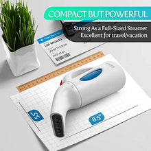 Load image into Gallery viewer, isteam Steamer for Clothes [Home Steam Cleaner] Powerful Travel Steamer 7-in-1. Handheld Garment Steamer, Wrinkle Remover. Portable Fabric Steam Iron. Clothing Accessory for USA 110-120v [H106]
