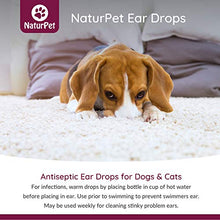 Load image into Gallery viewer, NaturPet Ear Drops for Dogs &amp; Cats | Use for Cleaning, Prior to Swimming, Stinky, Smelly Ears, Itchy Ears | All Natural Herbal Drops 10mL

