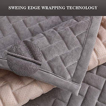 Load image into Gallery viewer, TEWENE Couch Cover, Sofa Cover Couch Covers Sectional Couch Covers Anti-Slip Sofa Slipcover for Dogs Cats Pet Love Seat Light Grey 36''x47'' (Only 1 Piece/Not All Set)
